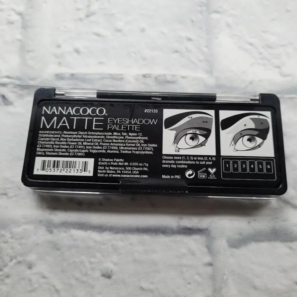 Nanacoco Matte Eyeshadow Palette